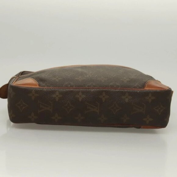 LOUIS VUITTON Monogram Compiegne 28 Clutch Bag M51845 LV Auth 128348 - Picture 7 of 16